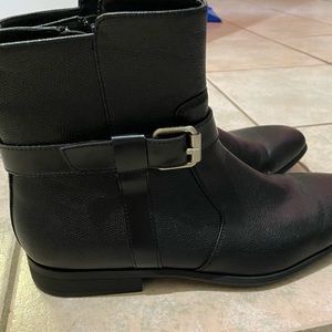 Black Calvin Klein ankle height men’s boots